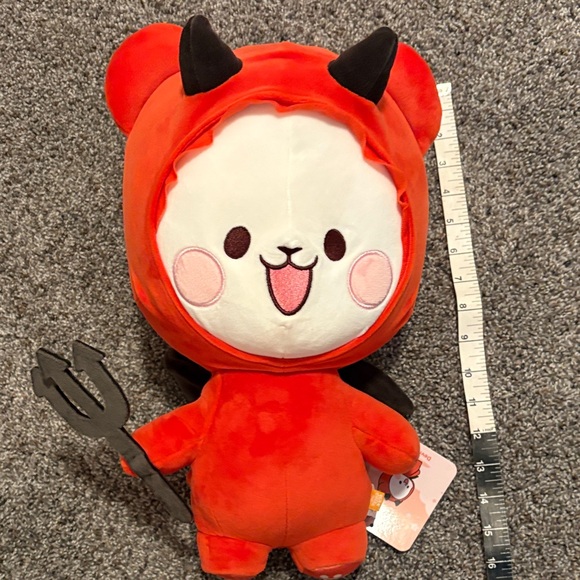NWT Red Devil Plush Toy - Picture 4 of 5